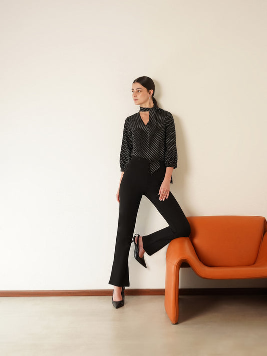 LivIn Bootcut Pants - Black