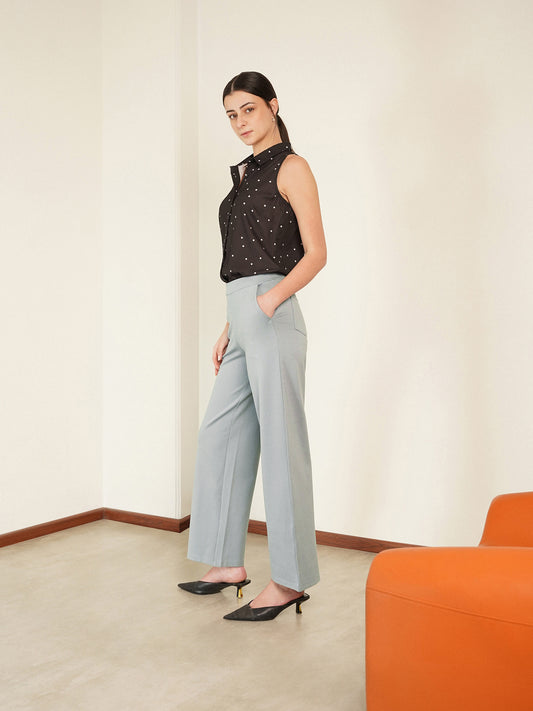 LivIn Wide Leg Pants - Grey