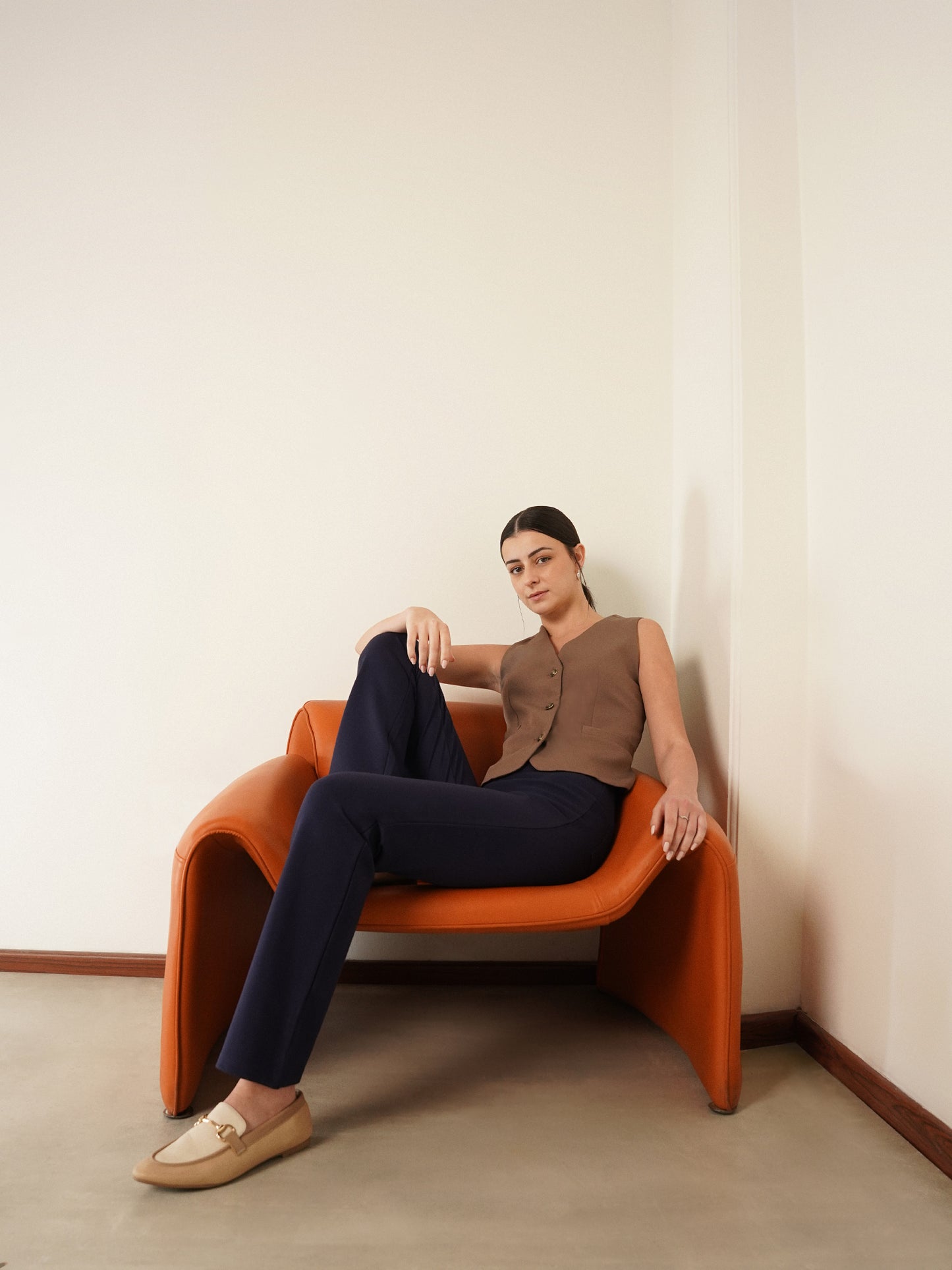 LivIn Air Bootcut Pants - Navy