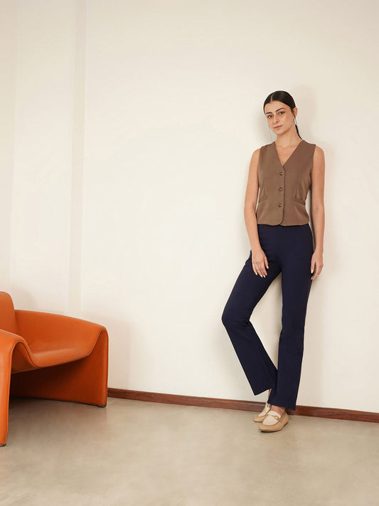 LivIn Air Bootcut Pants - Navy