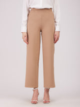 LivIn Wide Leg Pants - Beige