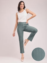 LivIn Striped Bootcut Pants - Sap Green