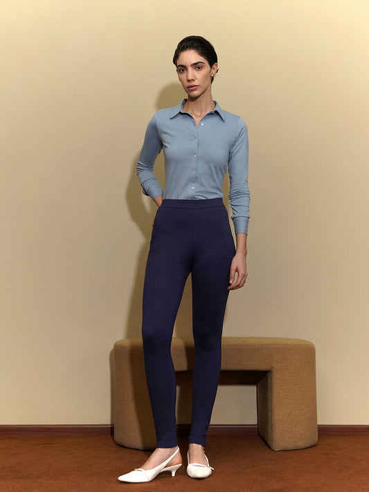 LivIn Skinny Pants - Navy