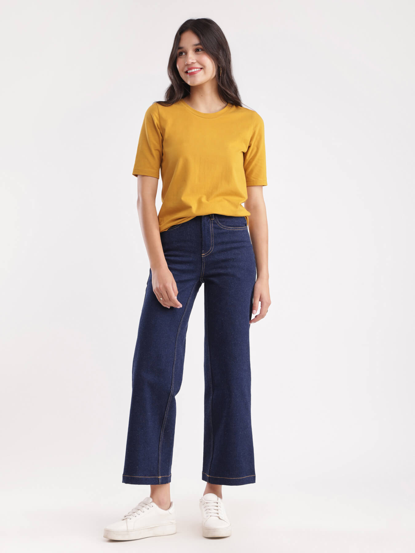 LivSoft Cotton T-Shirt - Mustard