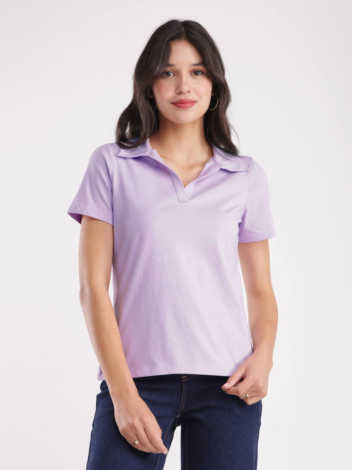 LivSoft Cotton T-Shirt - Lilac