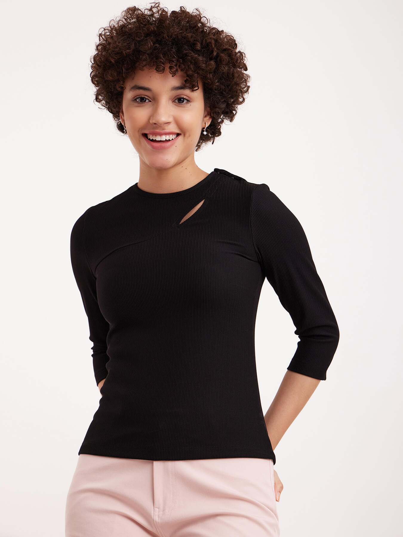 LivIn Crew Neck Tee - Black