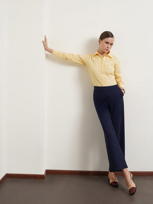 LivIn Air Wide Leg Pants - Navy