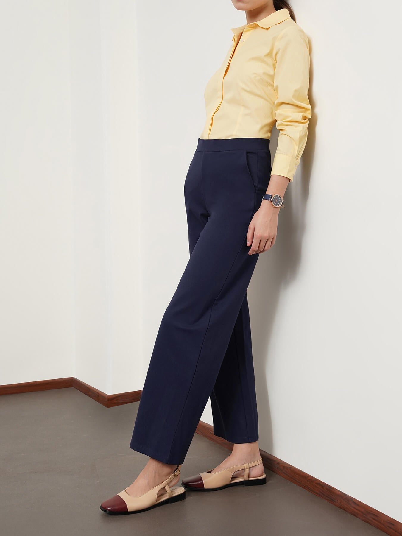 LivIn Air Wide Leg Pants - Navy