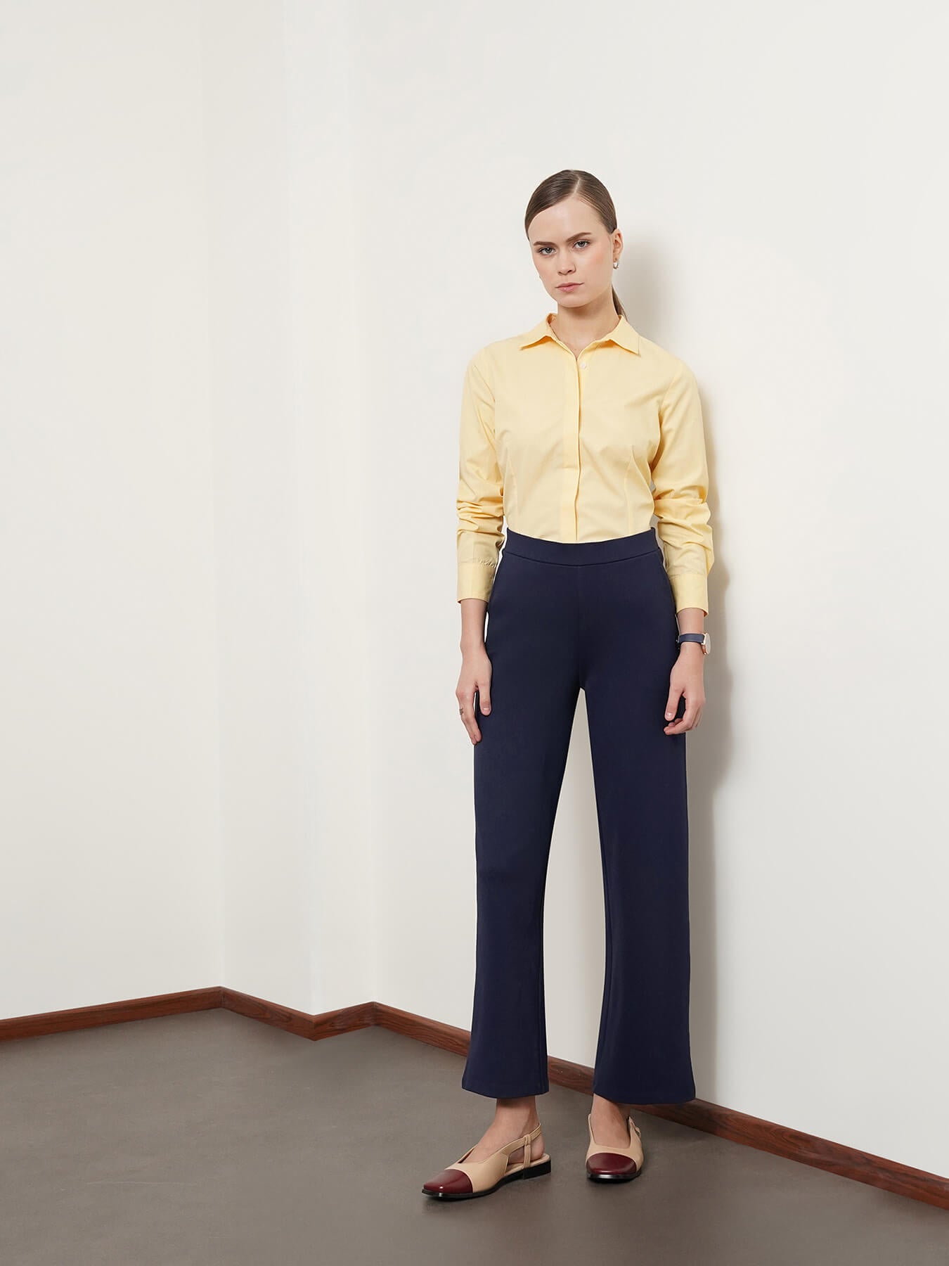 LivIn Air Wide Leg Pants - Navy