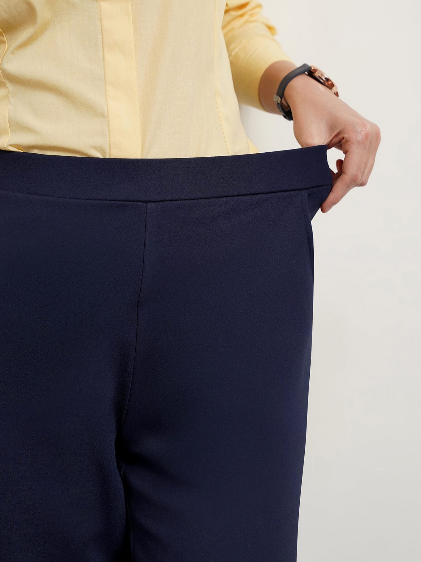 LivIn Air Wide Leg Pants - Navy