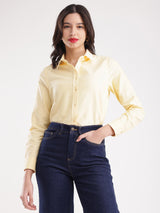 Premium Cotton Shirt - Yellow