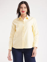 Premium Cotton Shirt - Yellow