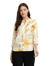 Floral Top - Yellow