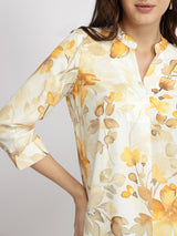 Floral Top - Yellow