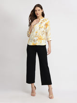 Floral Top - Yellow