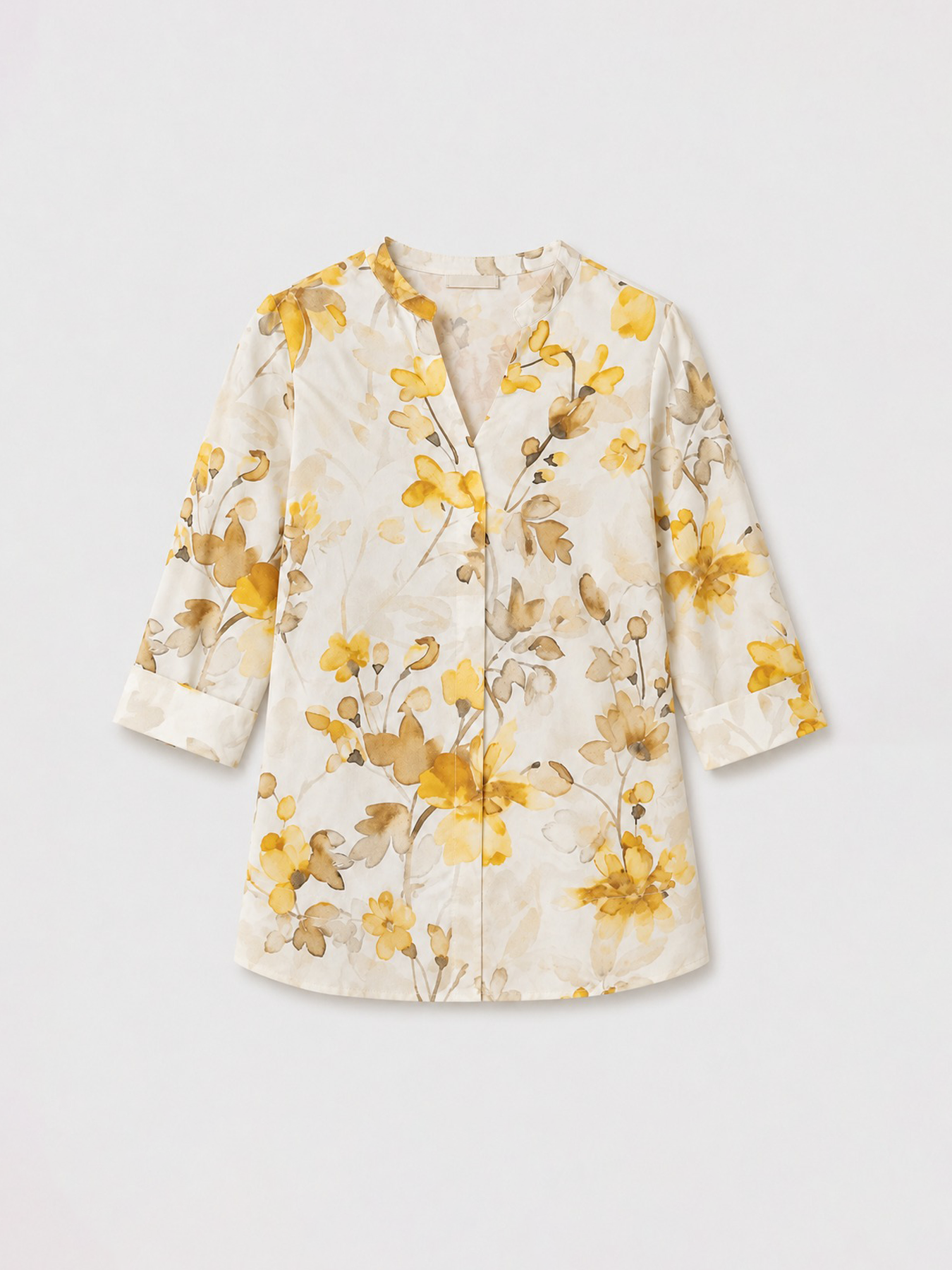 Floral Top - Yellow