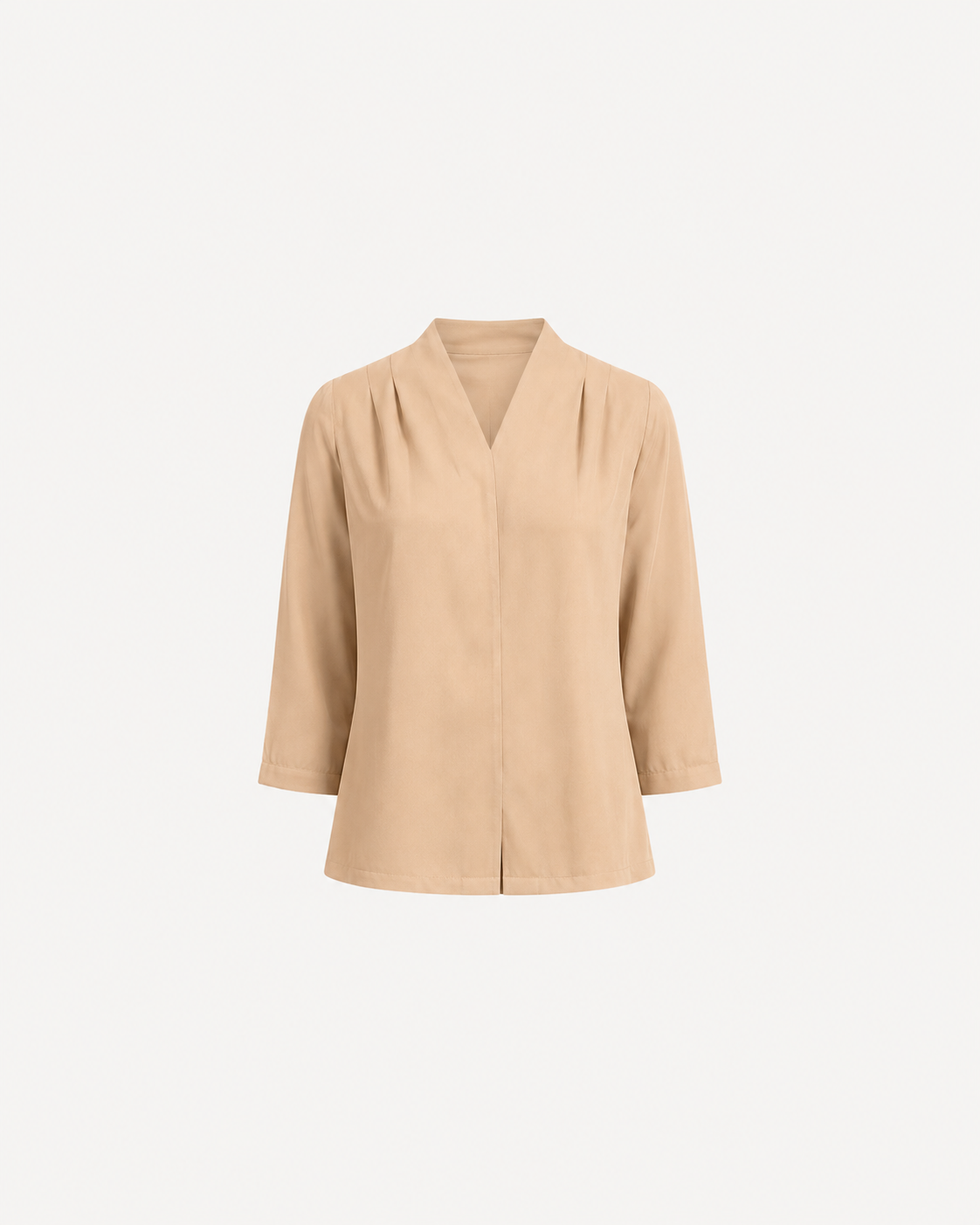 Cutout Detail Top - Beige