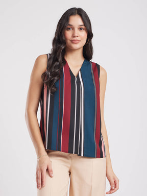 Striped Top - Multicoloured