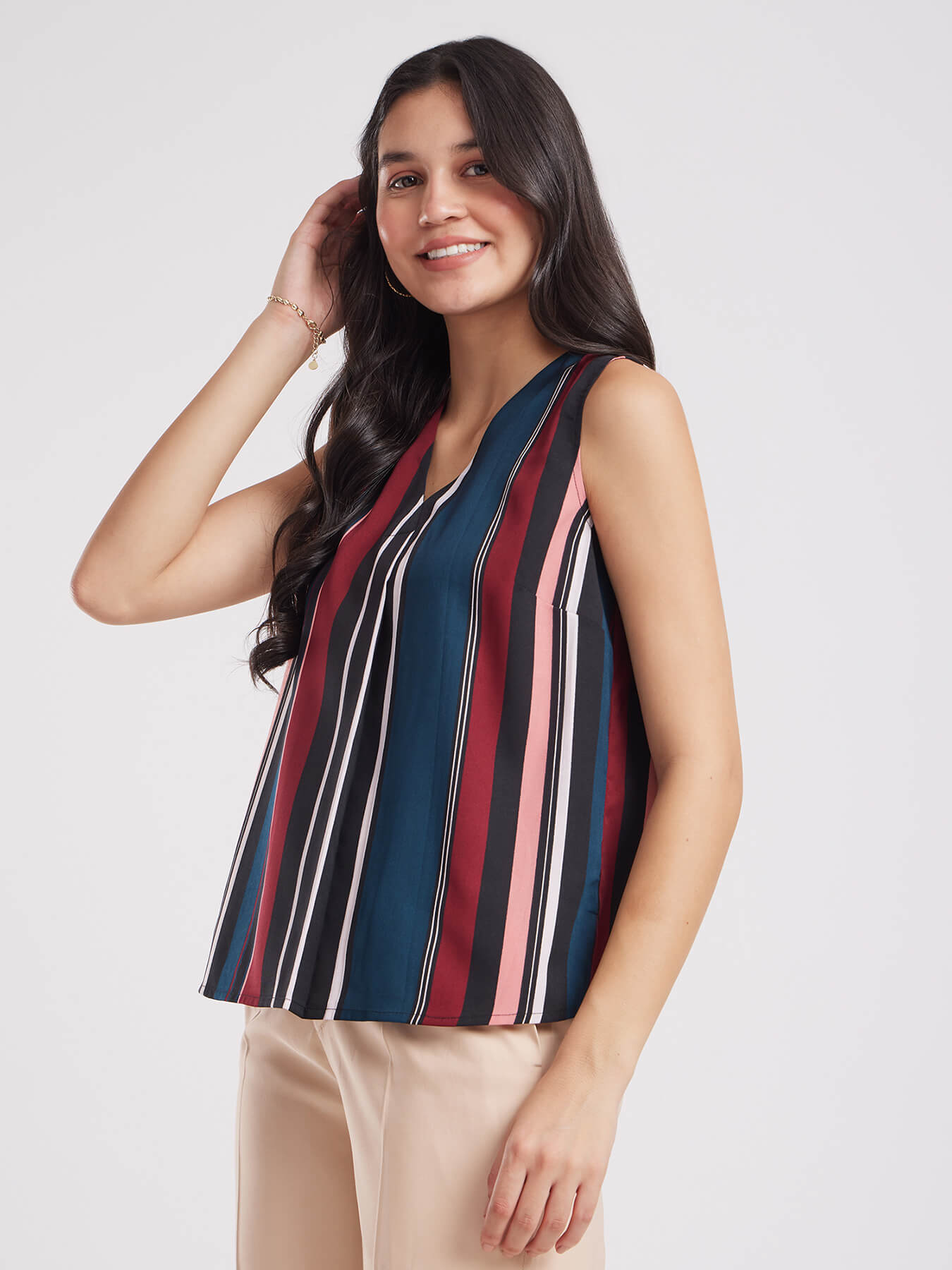 Striped Top - Multicoloured