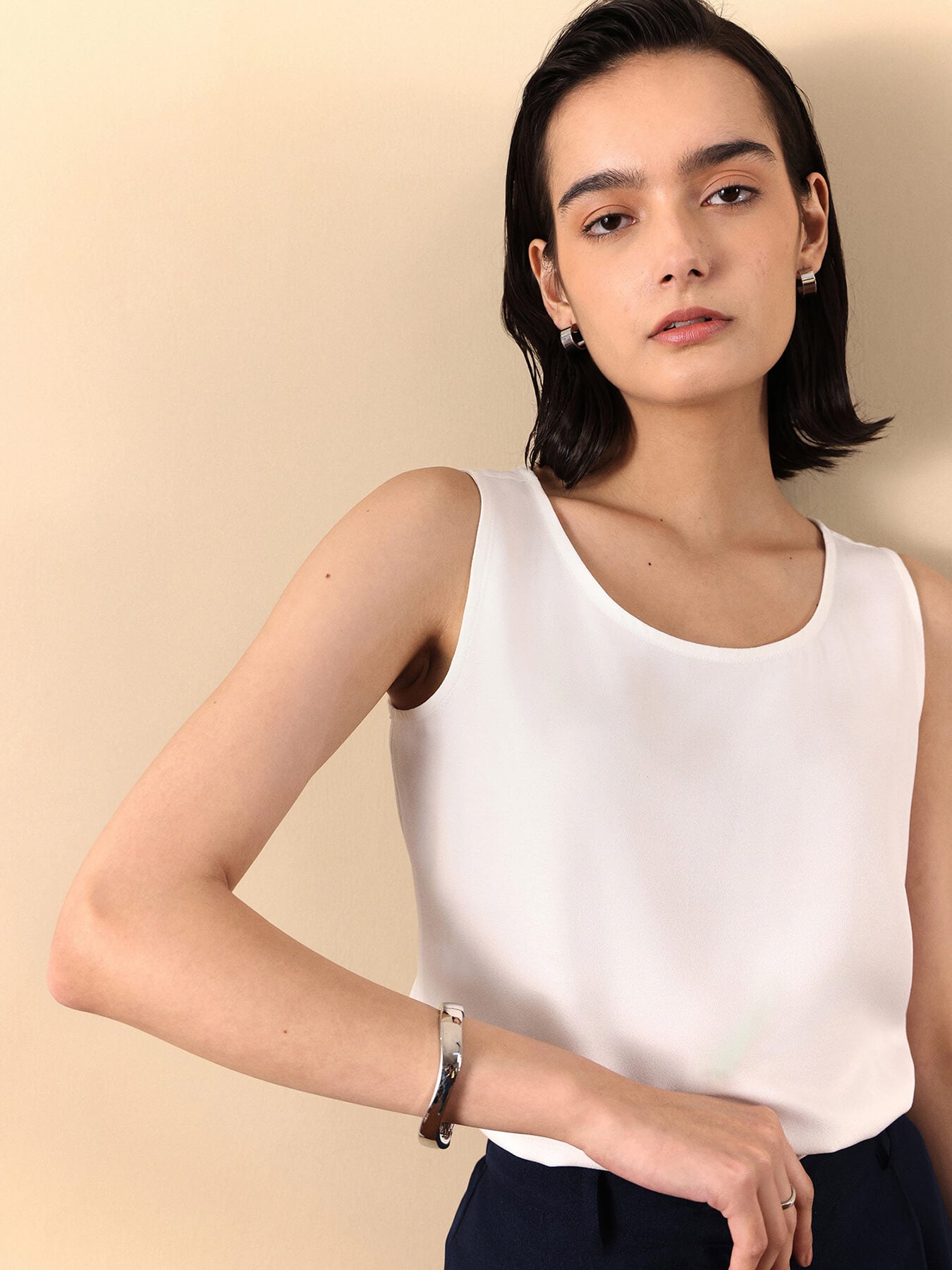 Moss Two Way Camisole - Off White