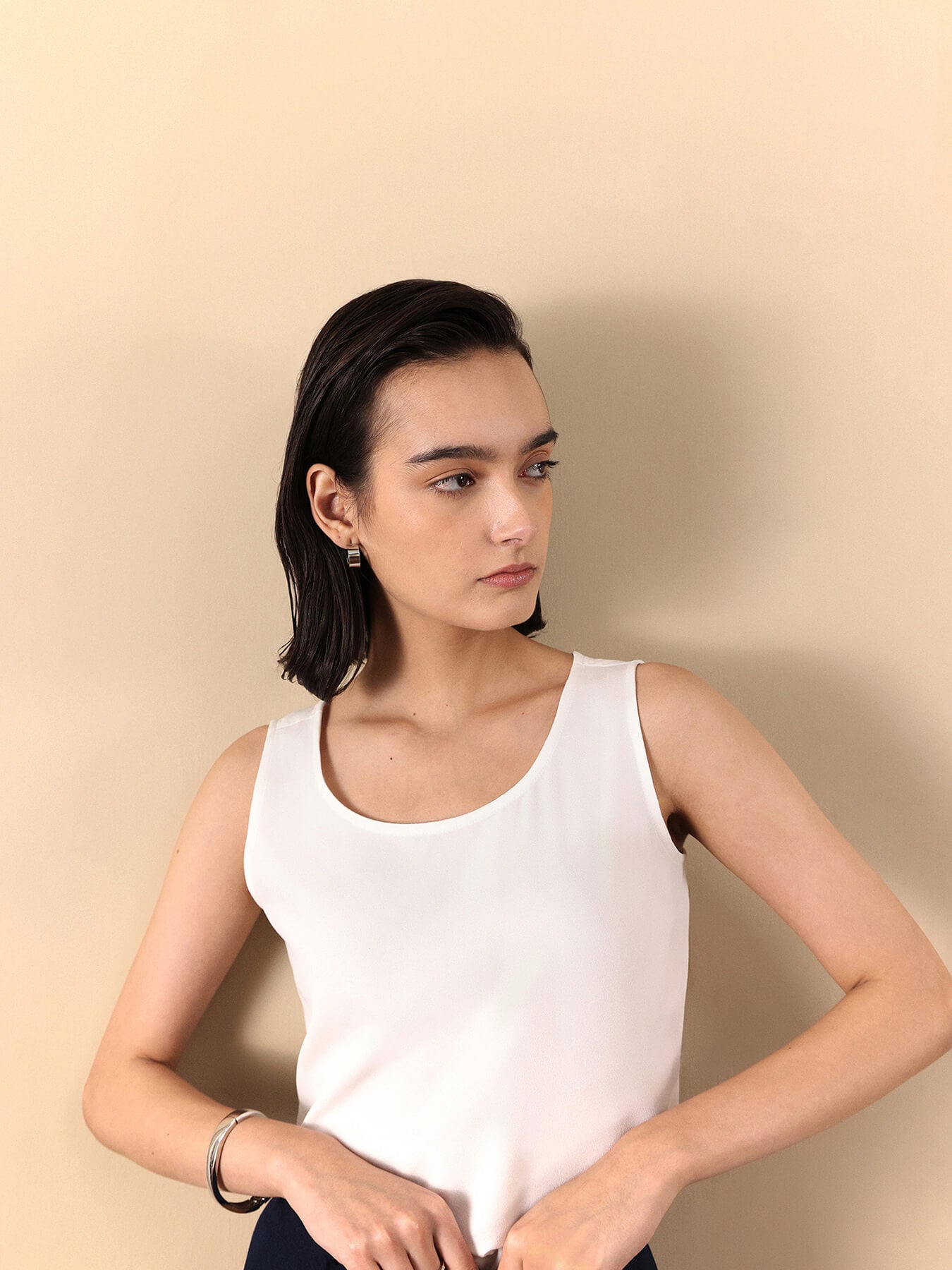 Moss Two Way Camisole - Off White