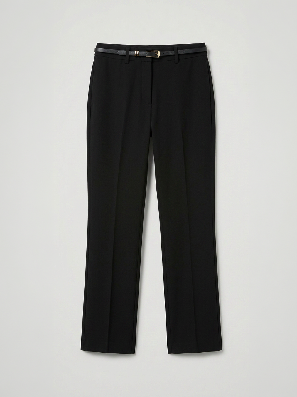 Bootcut Trousers - Black