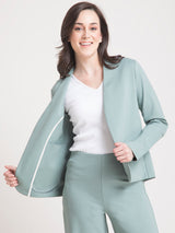 4 Way Stretch LivIn Jacket - Sap Green| Formal Jackets