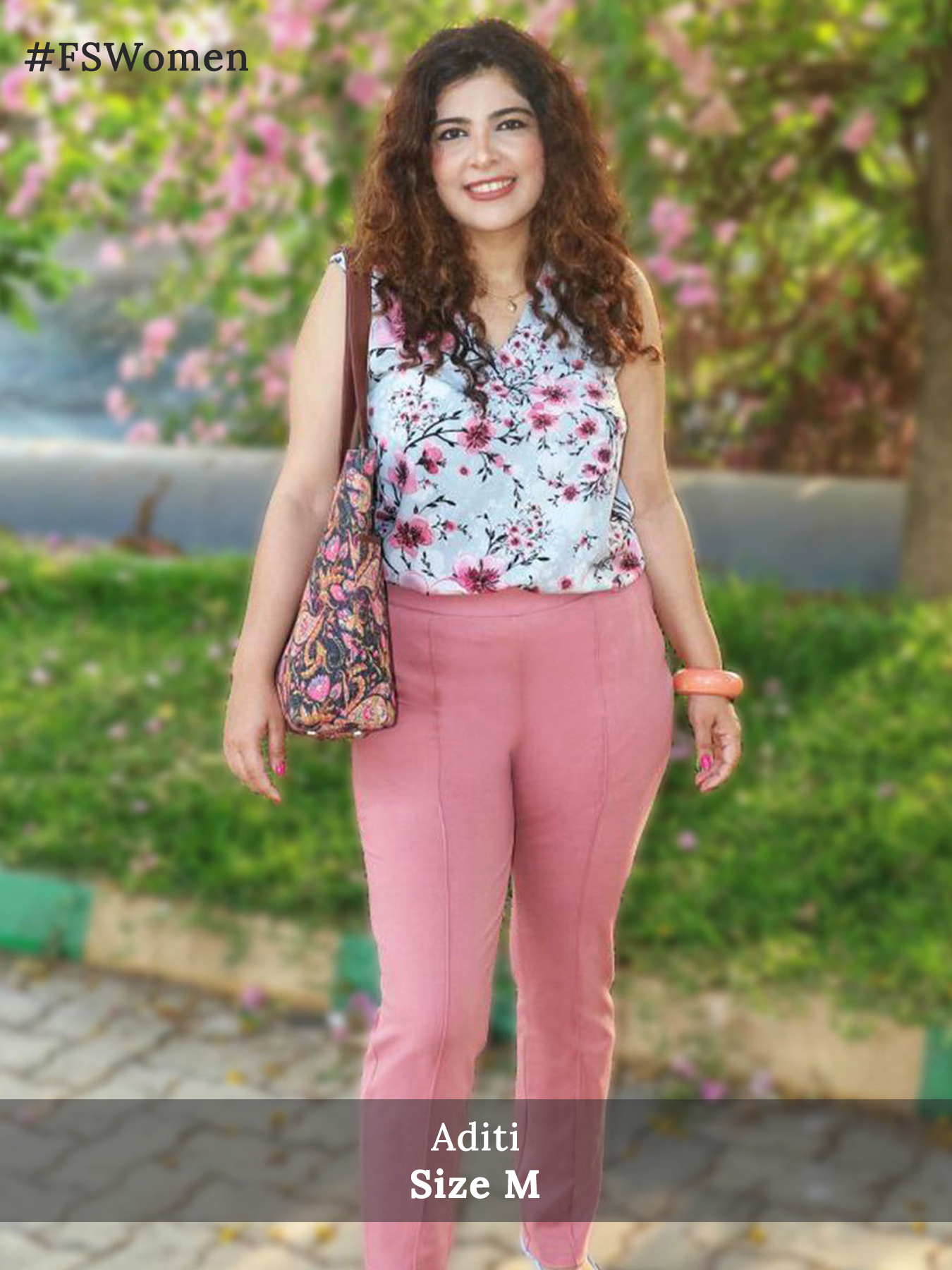 V Neck Floral Top - Grey| Formal Tops