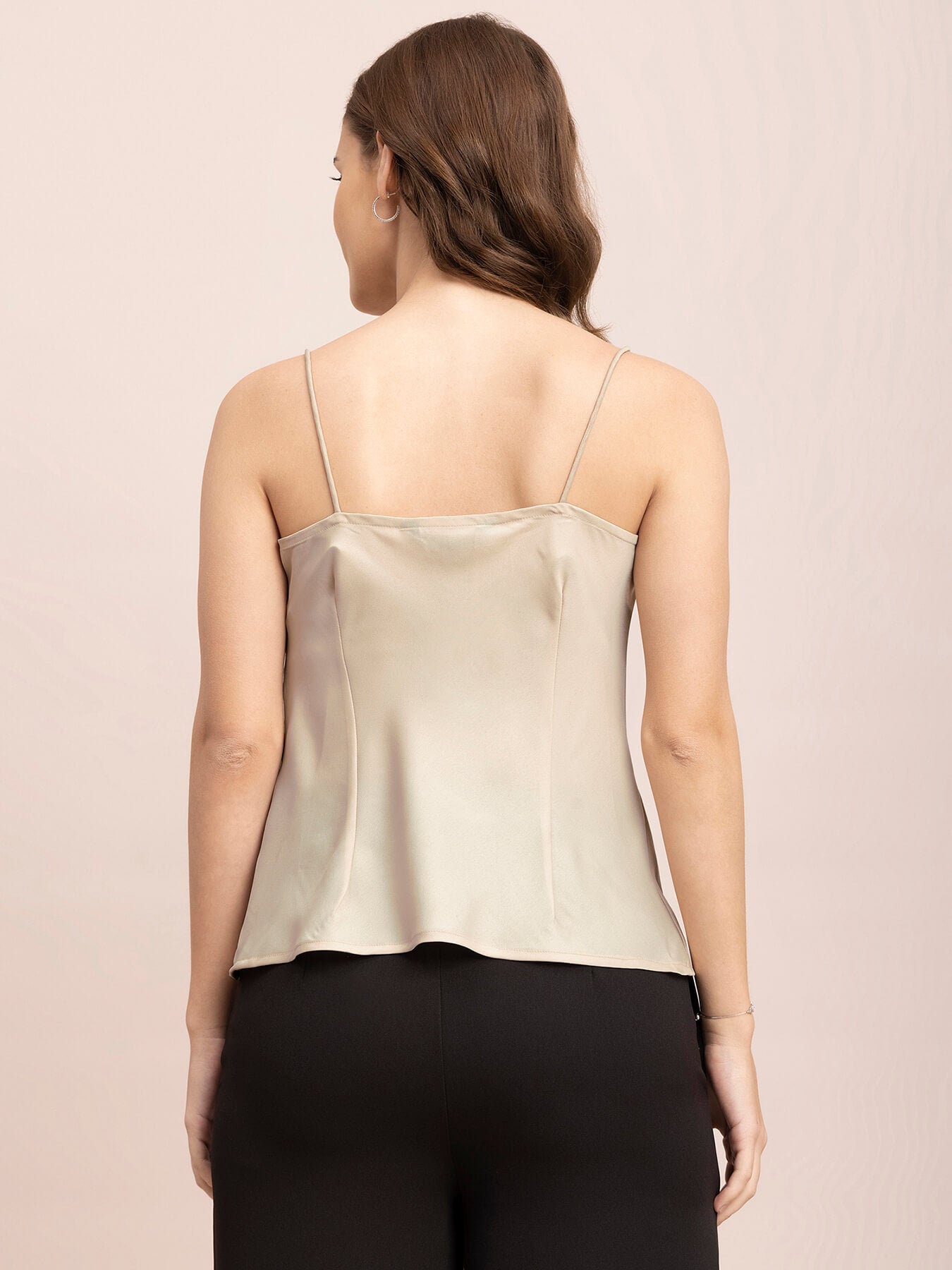 Satin Camisole - Beige