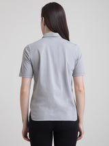 Cotton Knitted Shirt -Grey