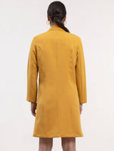 A Line Blazer Dress - Mustard| Formal Dresses