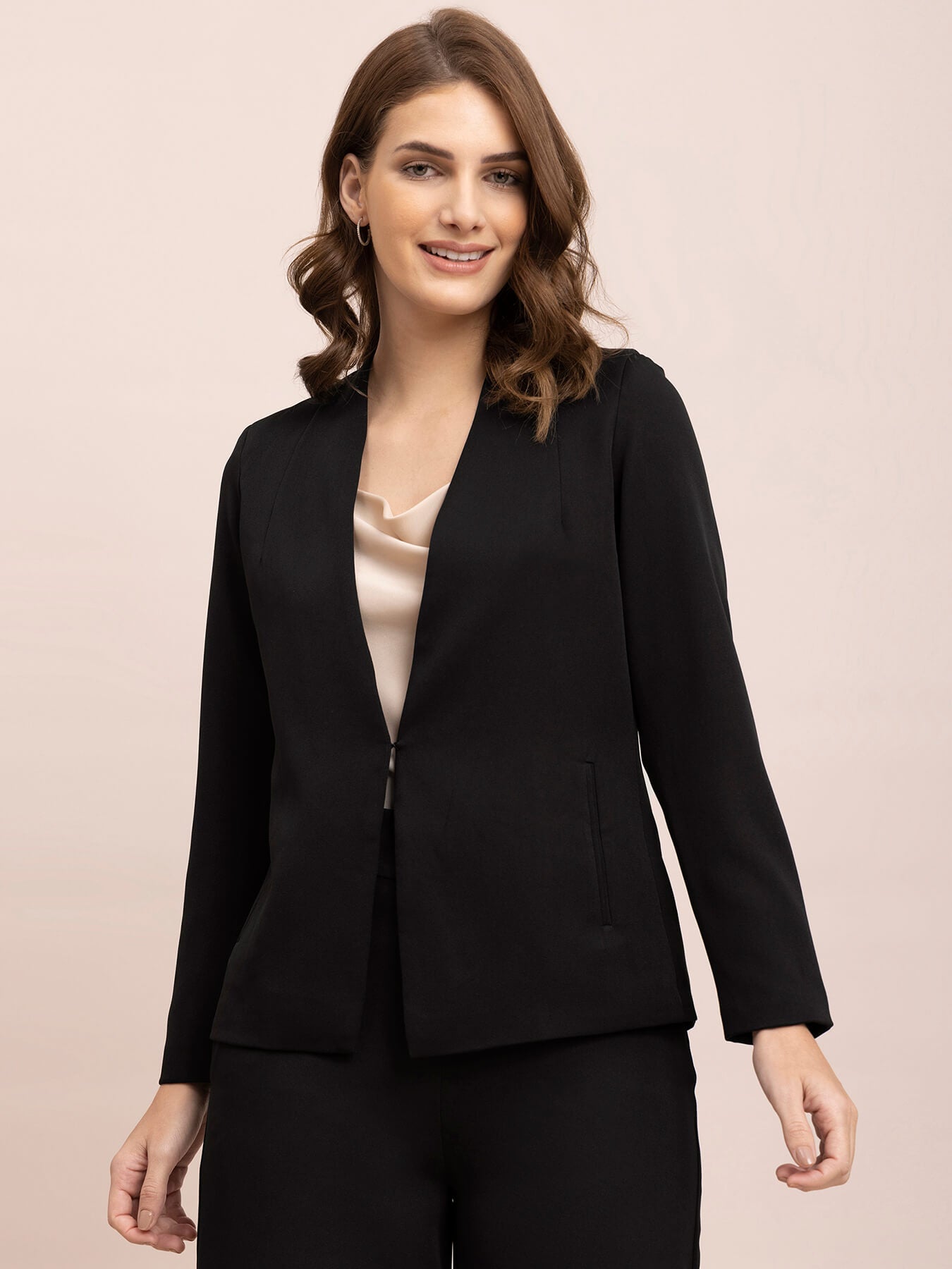 Solid Formal Jacket - Black| Formal Jackets