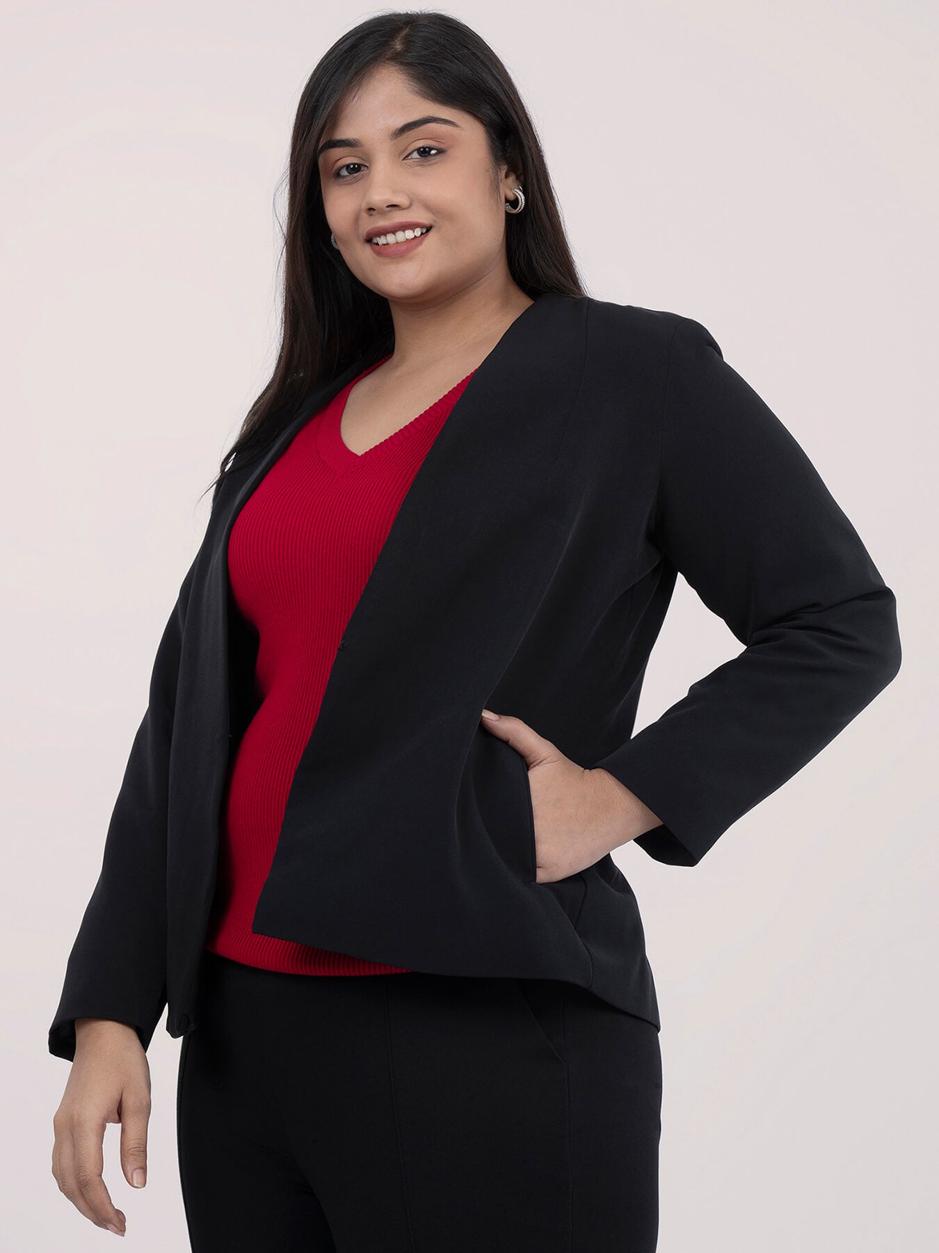 Solid Formal Jacket - Black| Formal Jackets