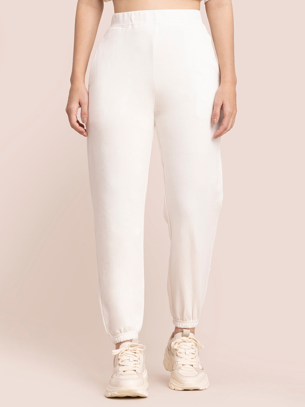 Cotton Trackpants - Off White