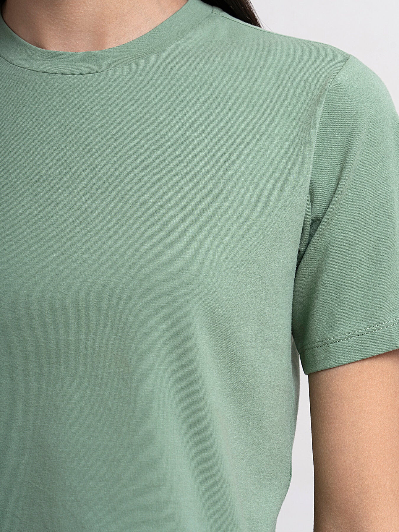 Cotton Crop Tee - Olive