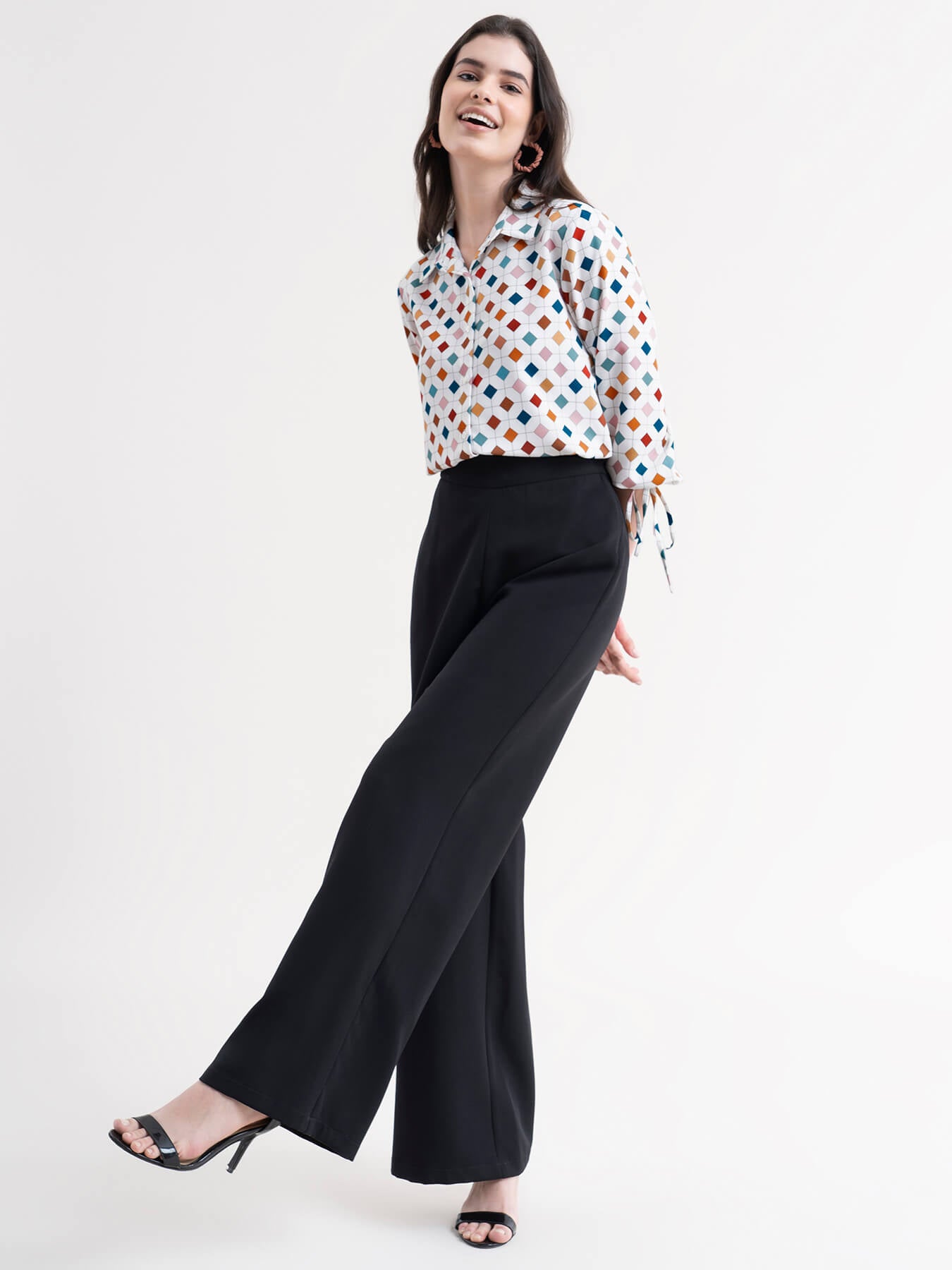 Geometric Print Shirt - Multicolour| Formal Shirts