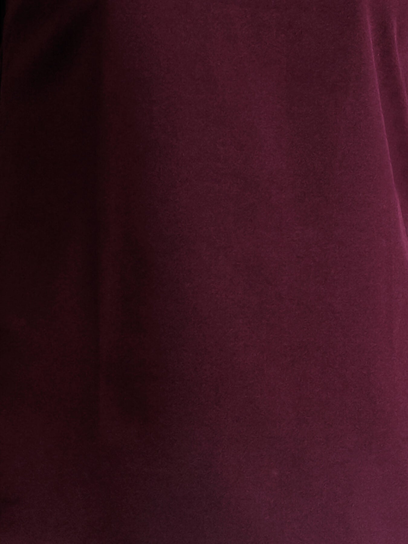 Wide Neck Quarter Sleeve Top - Maroon