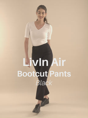 LivIn Air Bootcut Pants - Navy