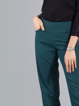 Essential Easy Care Work Trousers - Bottle Green| Formal Trousers