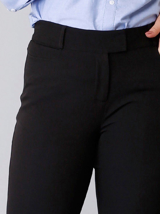 High Waist Pants - Black| Formal Trousers